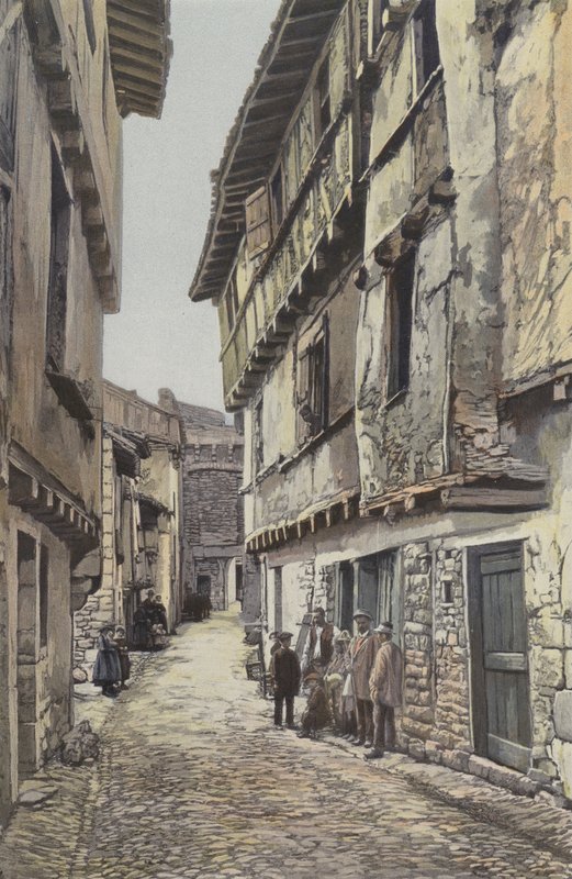 Varen, Eine alte Straße von French Photographer