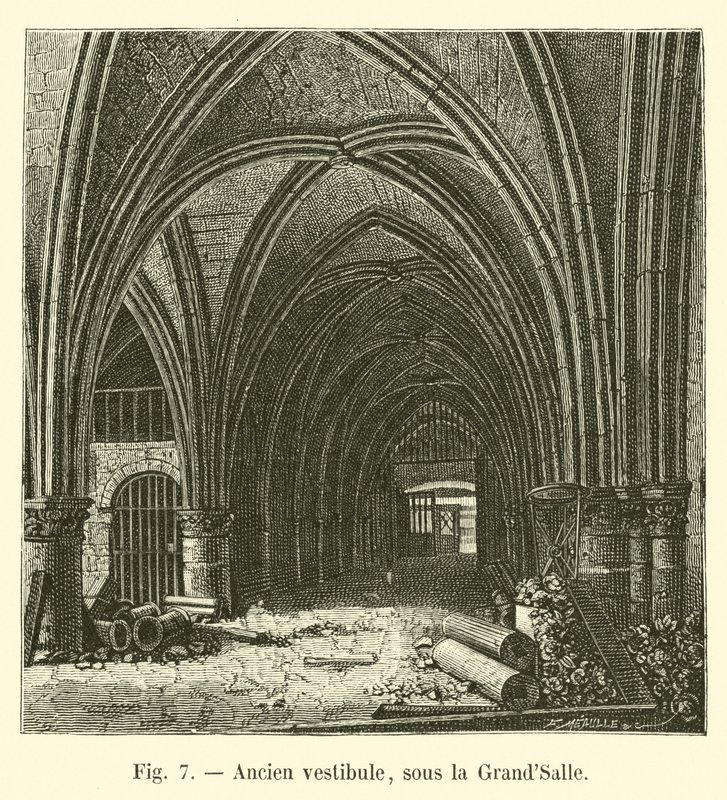 Ehemaliges Vestibül, unter der Großen Halle von French School