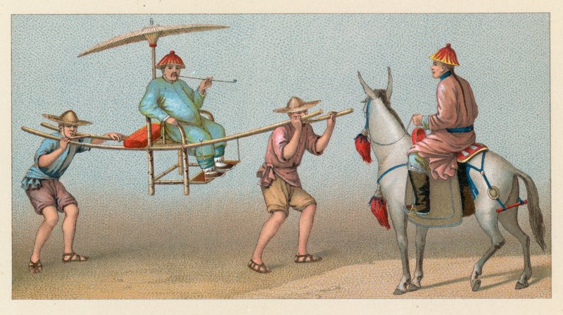 Asiatische Tracht von French School