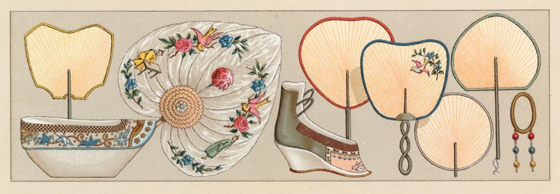 Asiatische Tracht von French School