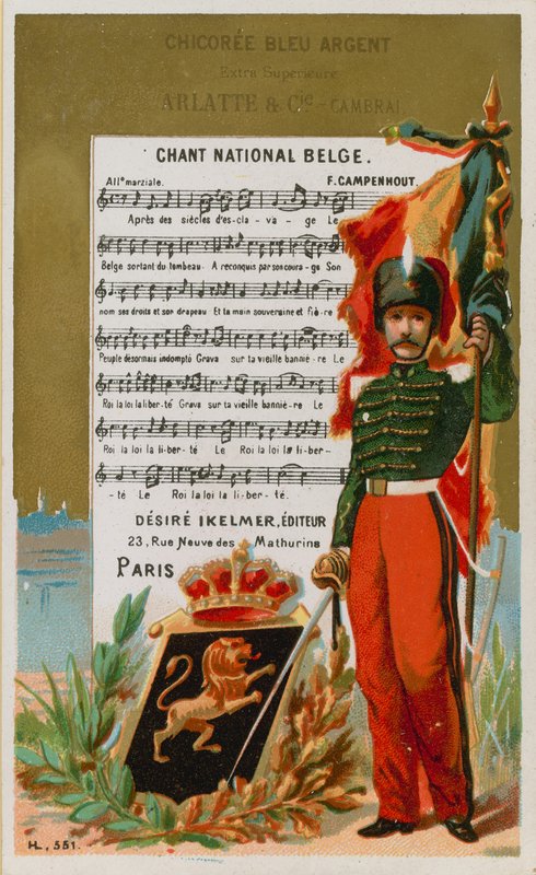 Belgische Nationalhymne von French School