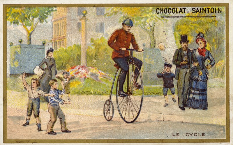 Fahrrad von French School