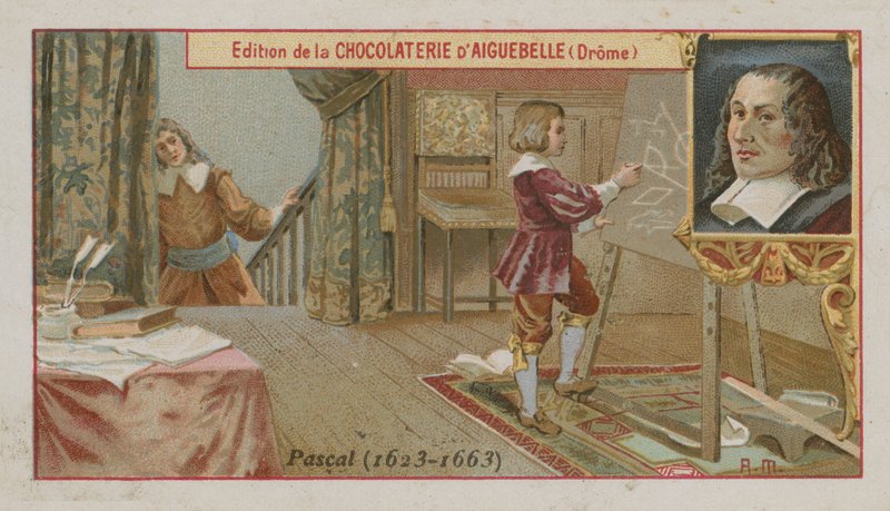 Blaise Pascal, französischer Mathematiker und Physiker von French School