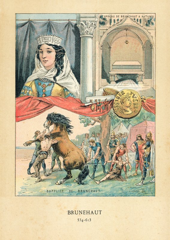 Brunehaut von French School