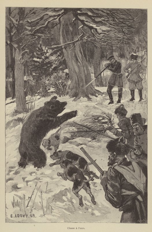 Bärenjagd von French School