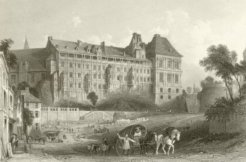 Schloss Blois von French School
