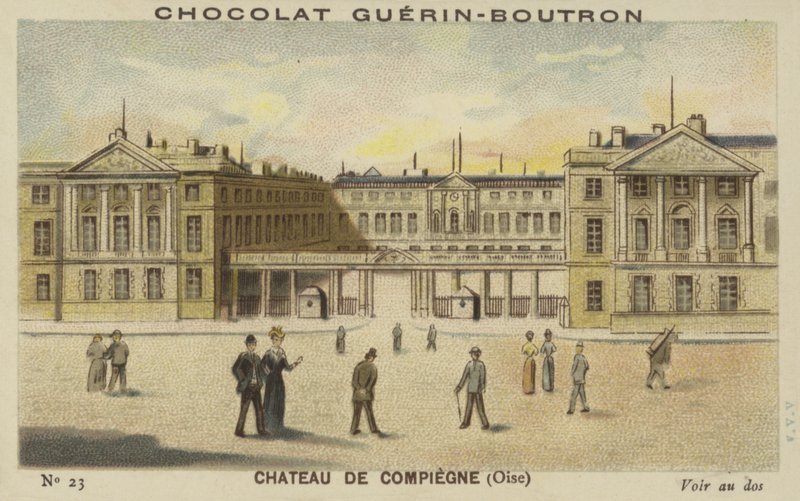 Schloss Compiègne, Oise von French School