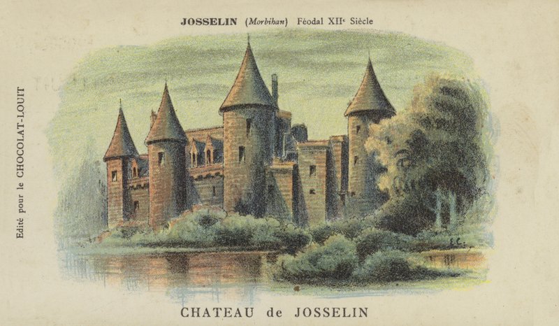 Schloss Josselin, Josselin, Morbihan von French School