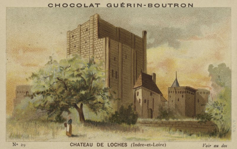 Schloss Loches, Indre-et-Loire von French School