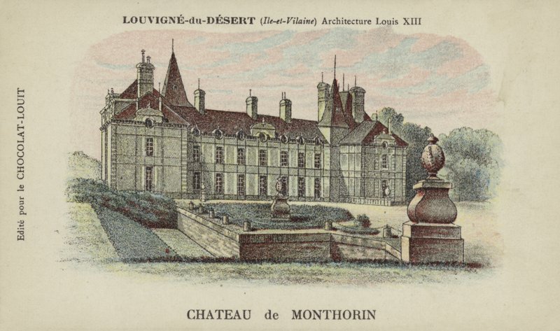 Schloss Monthorin, Louvigne-du-Desert, Ile-et-Vilaine von French School