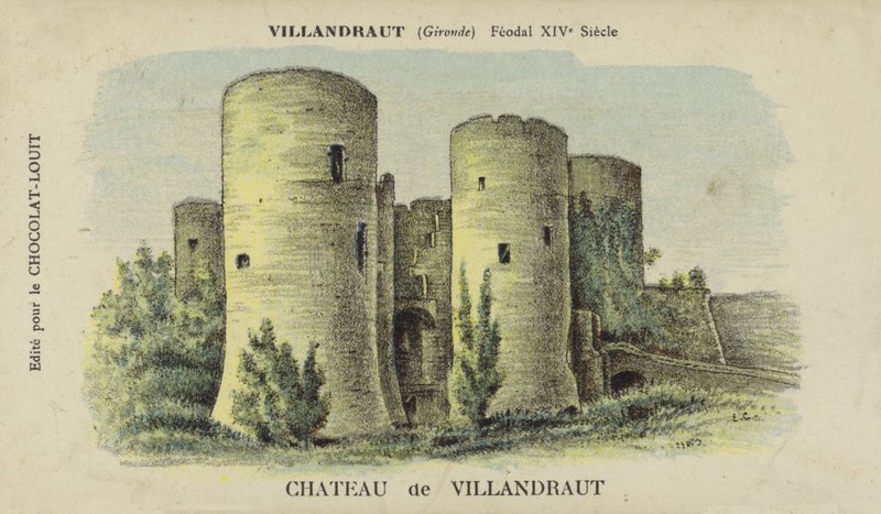 Schloss Villandraut, Gironde von French School