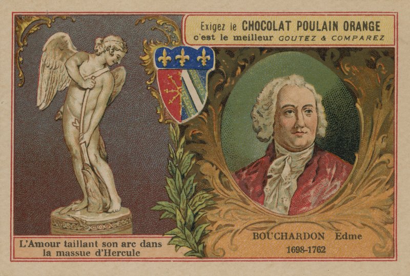Chocolat Poulain Orange Sammelkarte von French School
