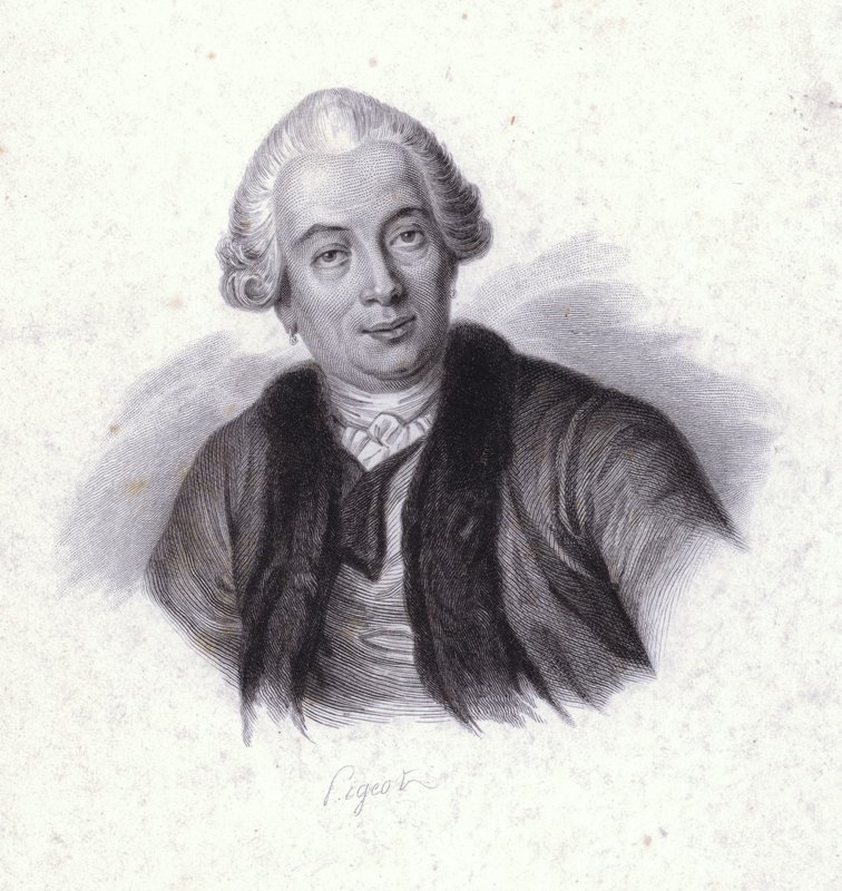Claude Bourgelat, französischer Tierarzt (Stich) von French School