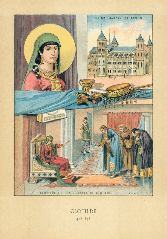 Clotilde von French School