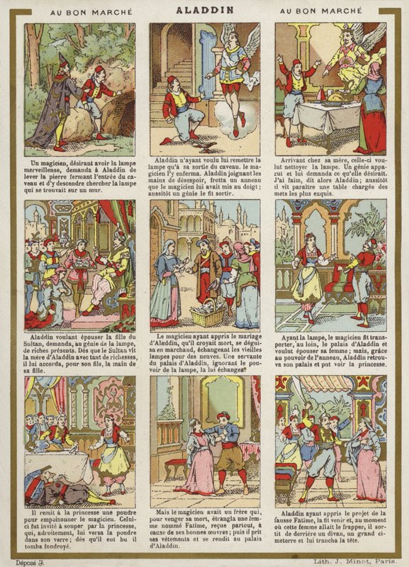 Comicstrip - Aladdin von French School