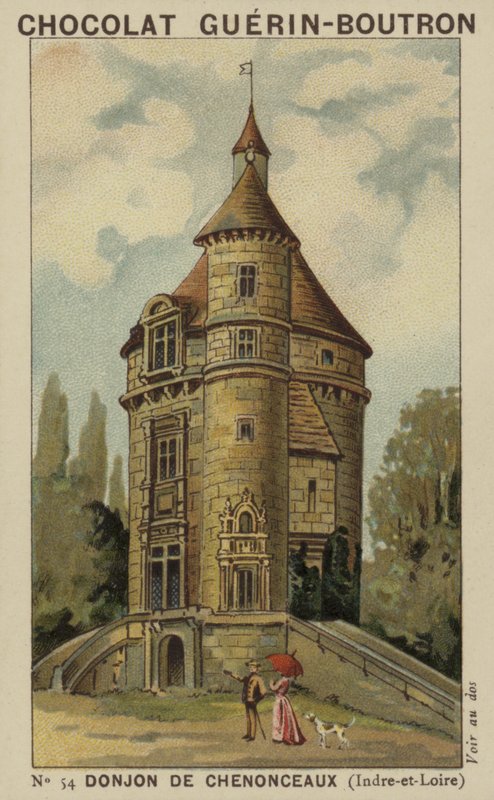 Bergfried von Chenonceaux, Indre-et-Loire von French School
