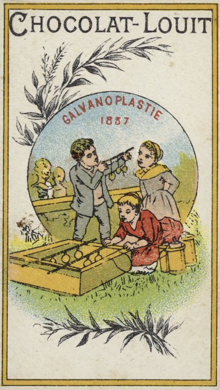 Galvanisieren, 1837 von French School