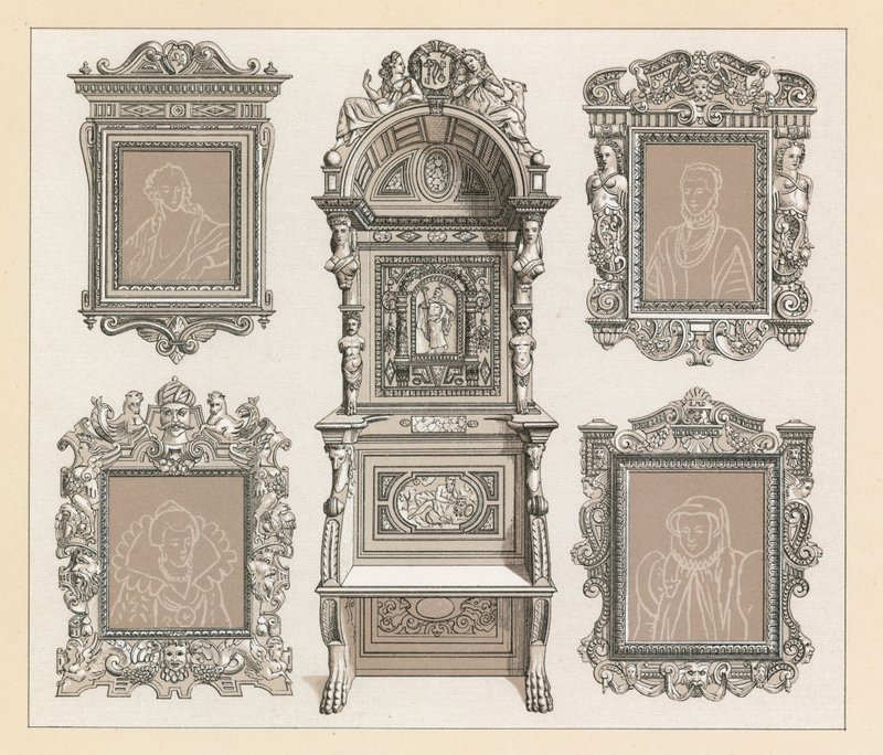 Europa XVI-XVII. Jahrhundert Kostüm von French School