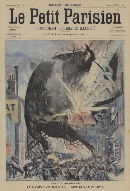 Explosion eines Ballons von French School