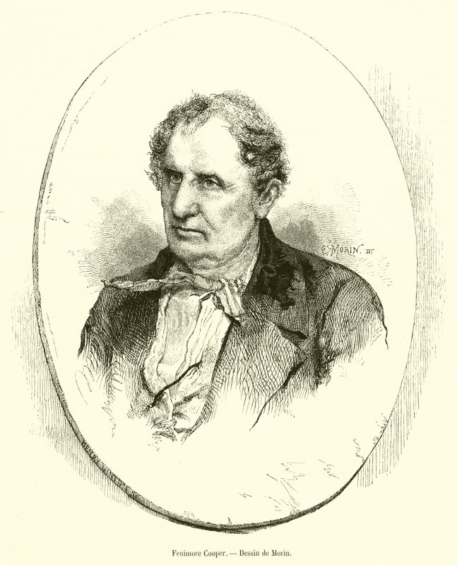 Fenimore Cooper (Gravur) von French School