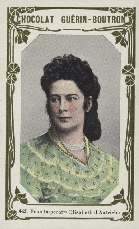 Verstorbene Kaiserin Elisabeth von Österreich von French School