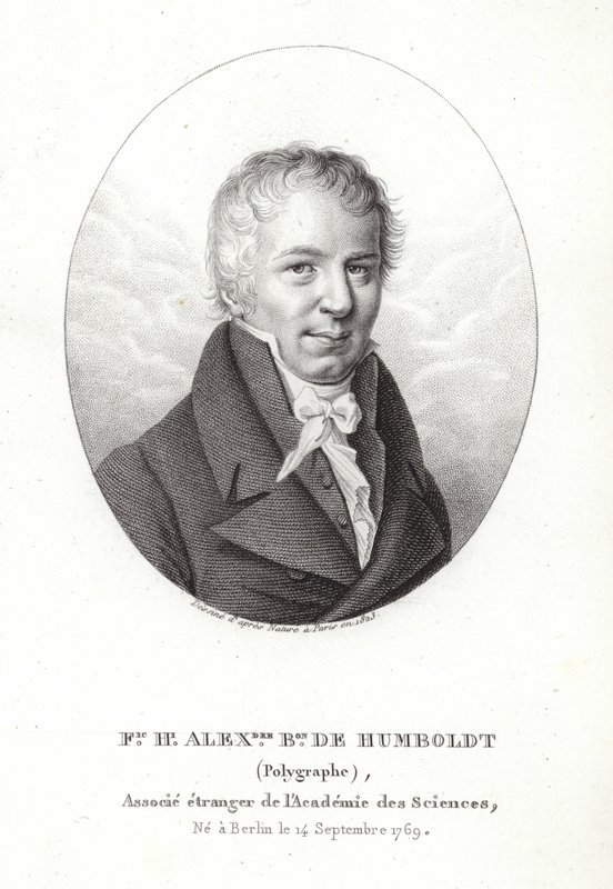 Friedrich Wilhelm Heinrich Alexander von Humboldt von French School