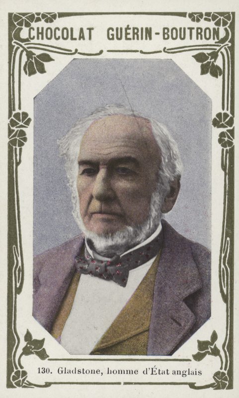 Gladstone, englischer Staatsmann von French School