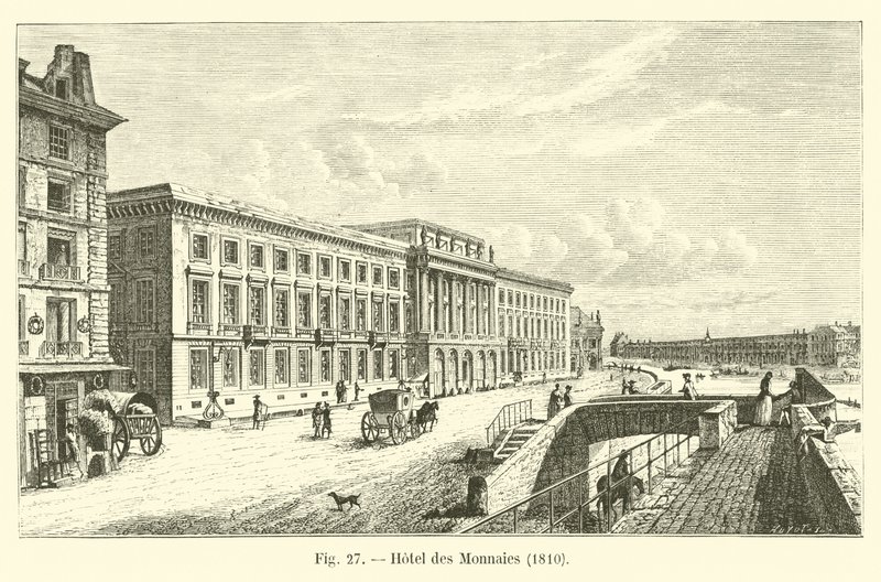 Hotel des Monnaies, 1810 von French School