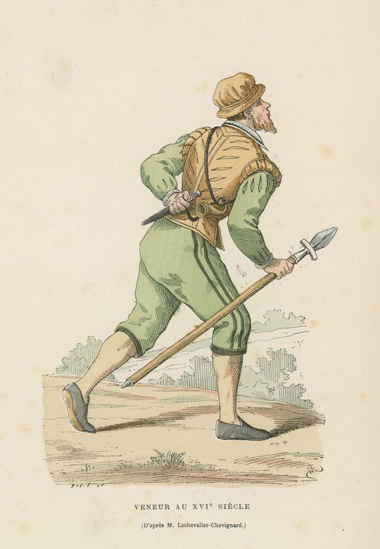 Jäger, 16. Jahrhundert von French School