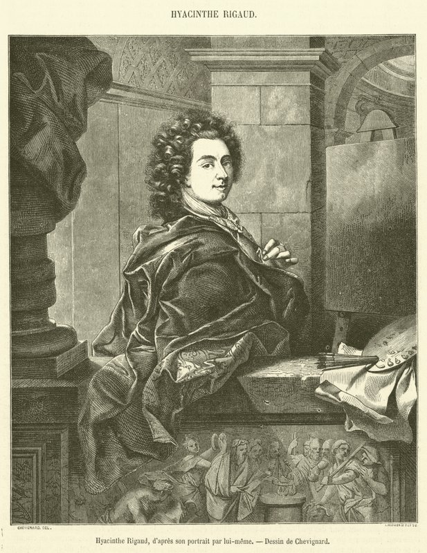 Hyacinthe Rigaud von French School