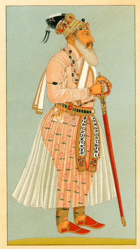 Indische Tracht von French School