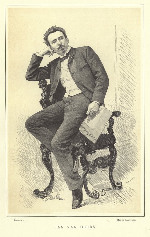Jan van Beers, belgischer Künstler von French School