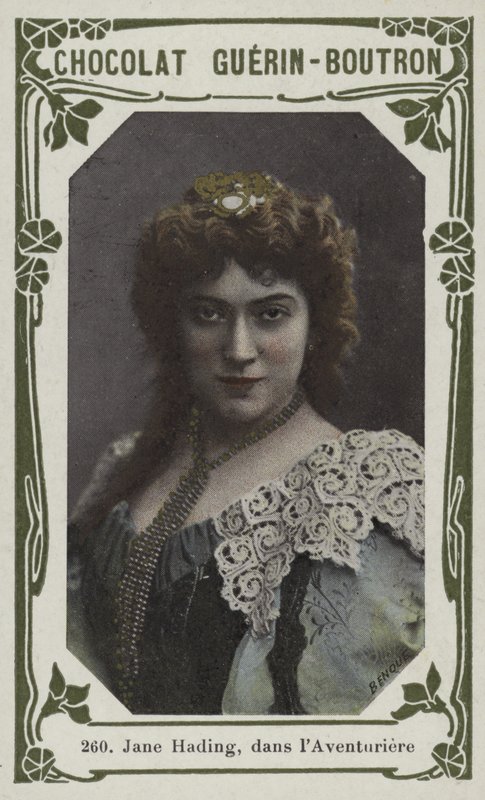 Jane Hading in Die Abenteurerin von French School
