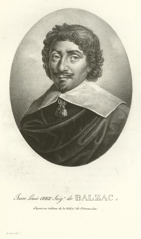 Jean Louis Guez, Seigneur de Balzac von French School