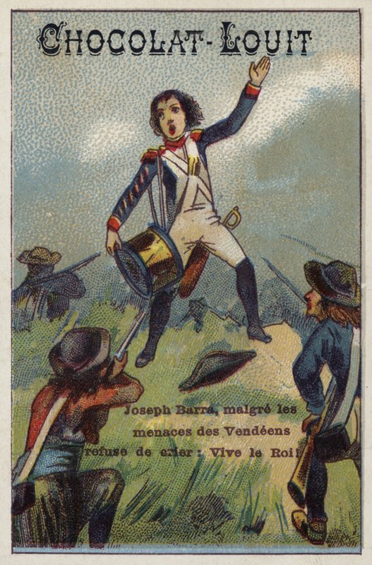 Joseph Bara, französischer Revolutionskindersoldat von French School