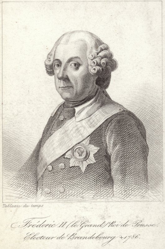 König Friedrich II. von Preußen von French School