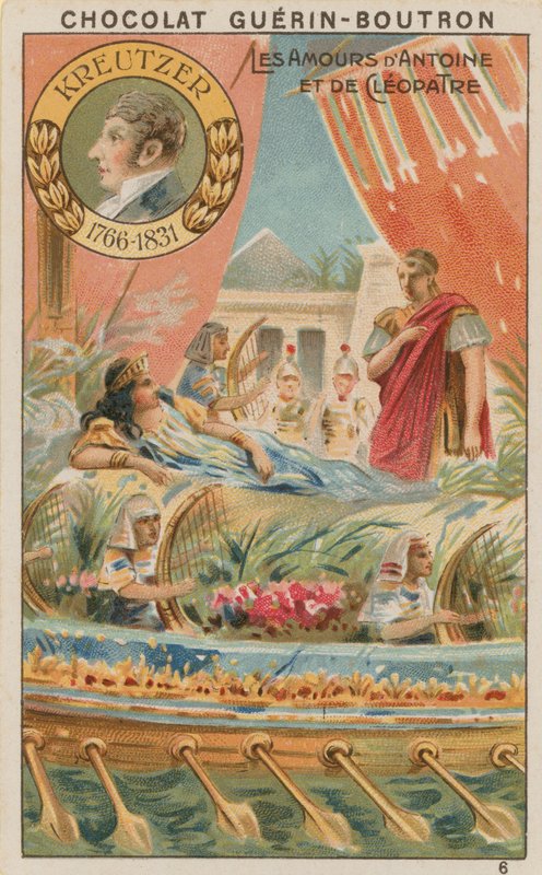 Kreutzer, Die Liebschaften von Antonius und Kleopatra von French School