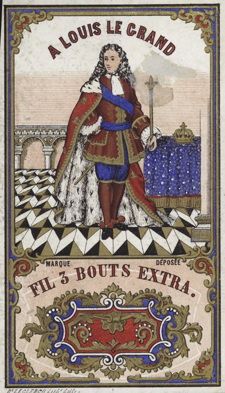 Etikett für A Louis le Grand von French School