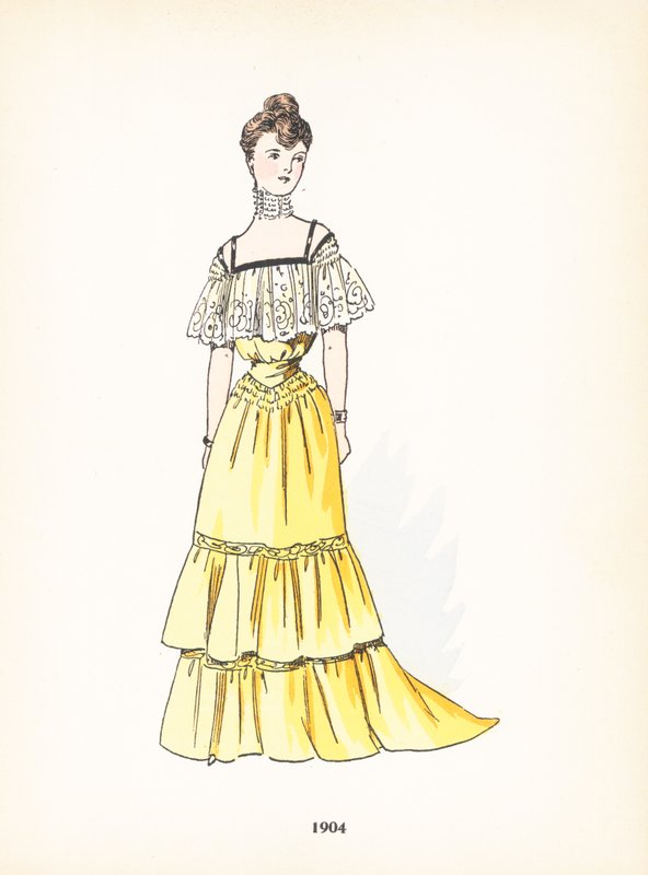 Damenmode, 1904 von French School