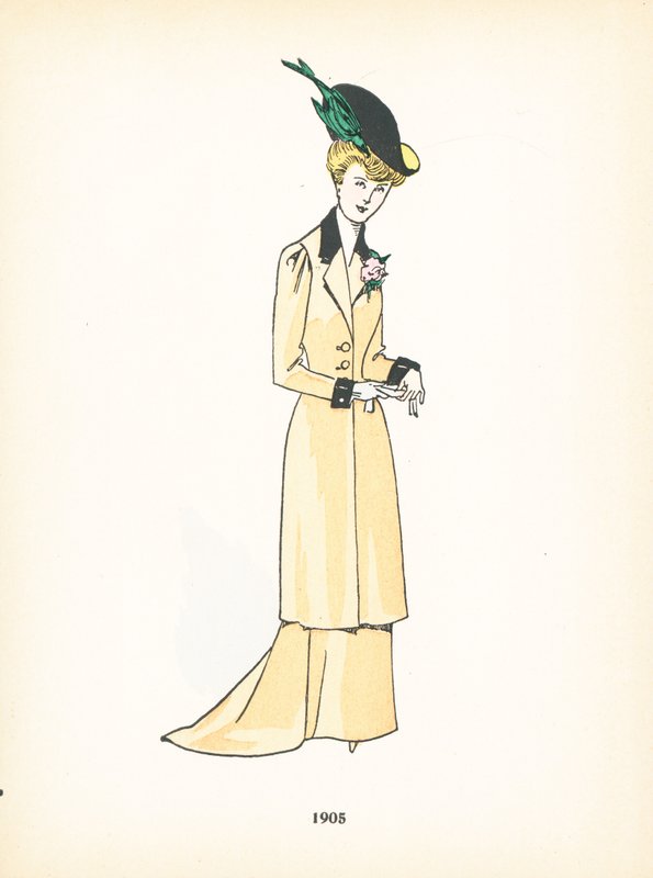 Damenmode, 1905 von French School