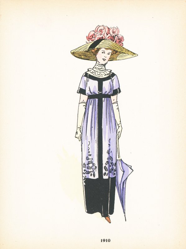 Damenmode, 1910 von French School