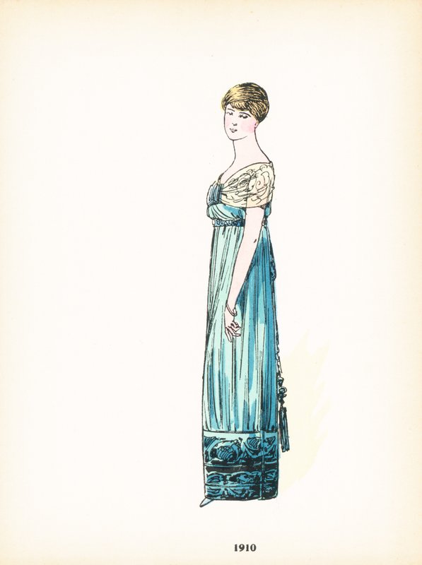 Damenmode, 1910 von French School