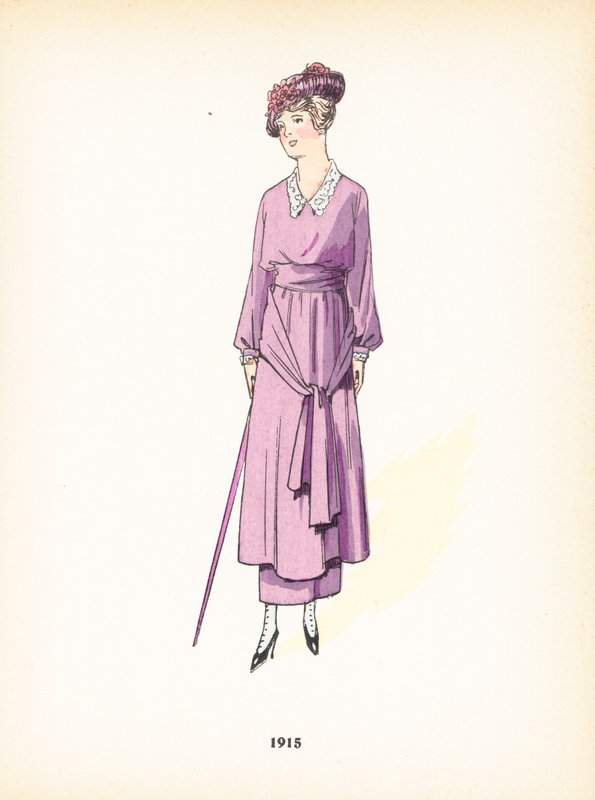 Damenmode, 1915 von French School