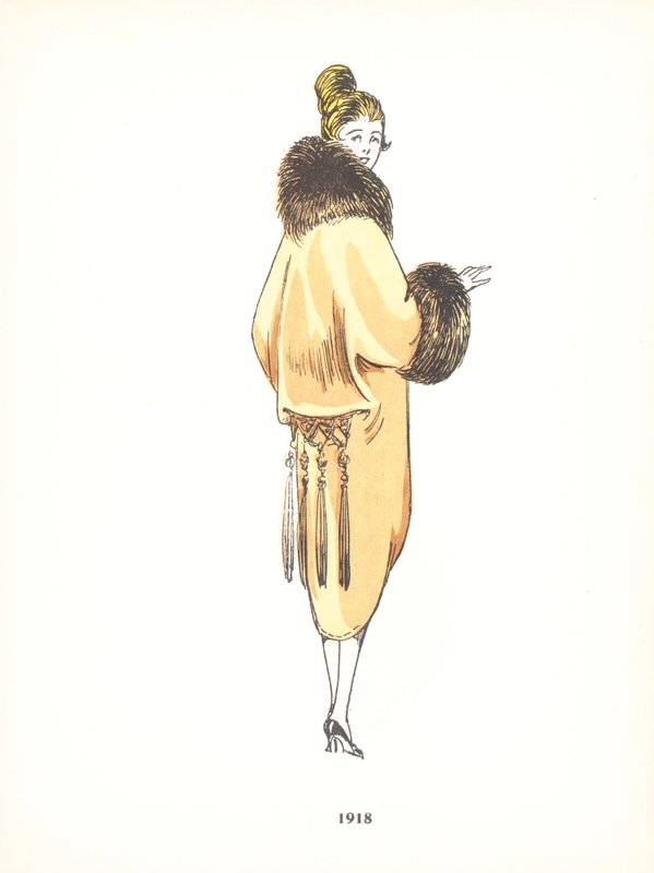 Damenmode, 1918 von French School