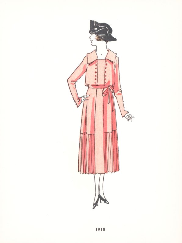 Damenmode, 1918 von French School