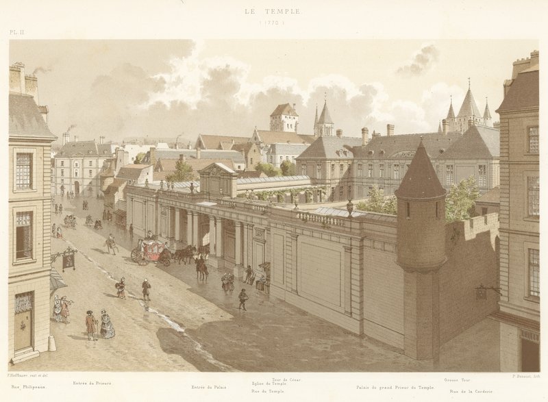 Der Tempel, 1770 von French School
