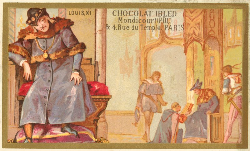Ludwig XI. von Frankreich von French School