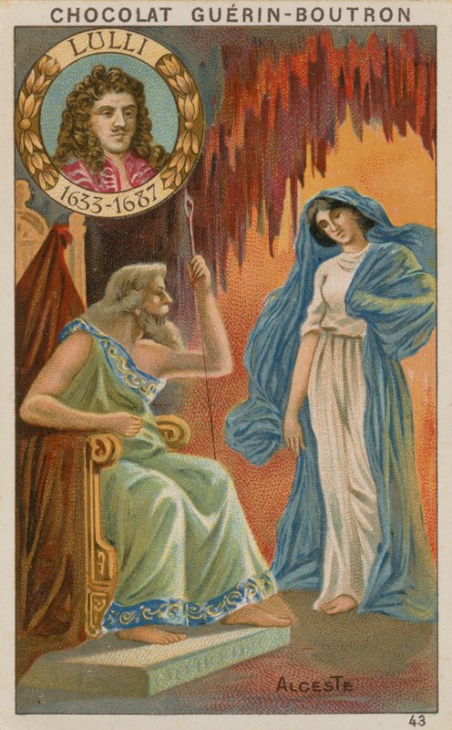 Alceste von French School