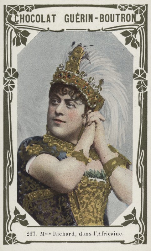 Madame Richard in Die Afrikanerin von French School