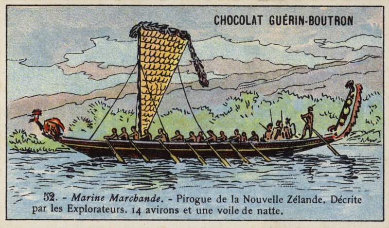 Maori-Kanu, Neuseeland von French School